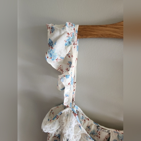 NWT FREE PEOPLE Take It Away Bodysuit size medium floral Womens - Picture 6 of 13